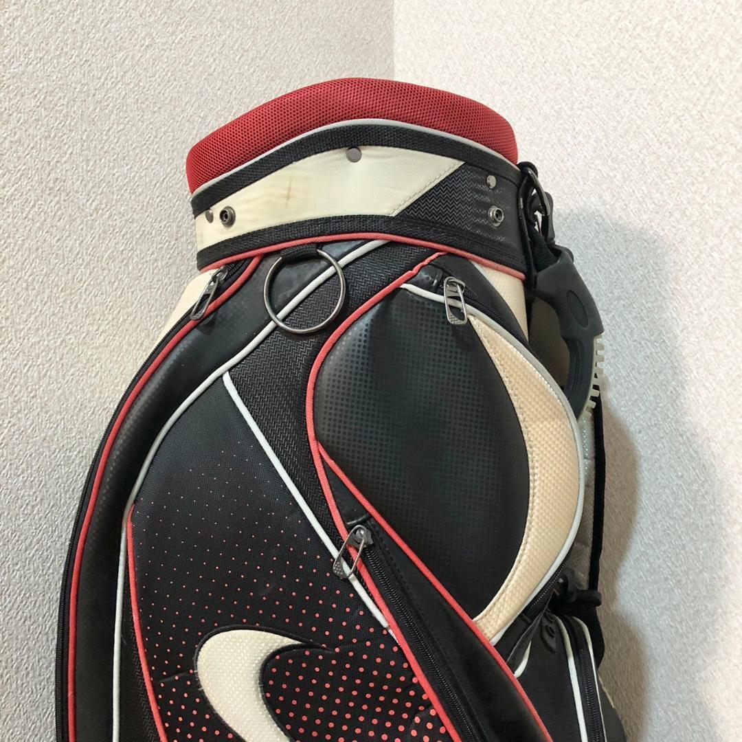 【希少】 NIKE ナイキ ゴルフ キャディバッグ カート型 6分割