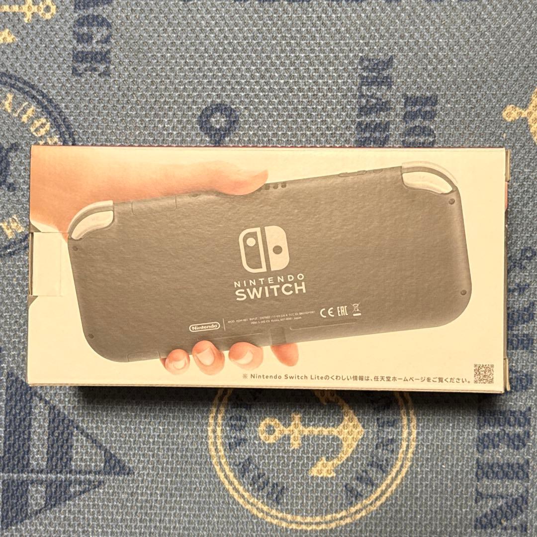 Nintendo Switch Lite グレー ボディーカバー付き