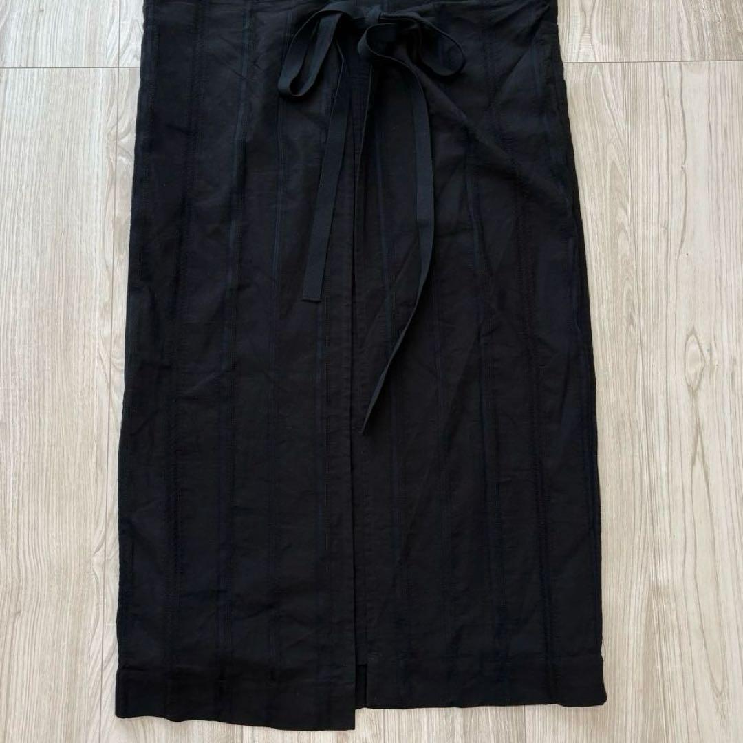 【美品】YLEVE 23SS RANDOM STRIPE OP - BLACK
