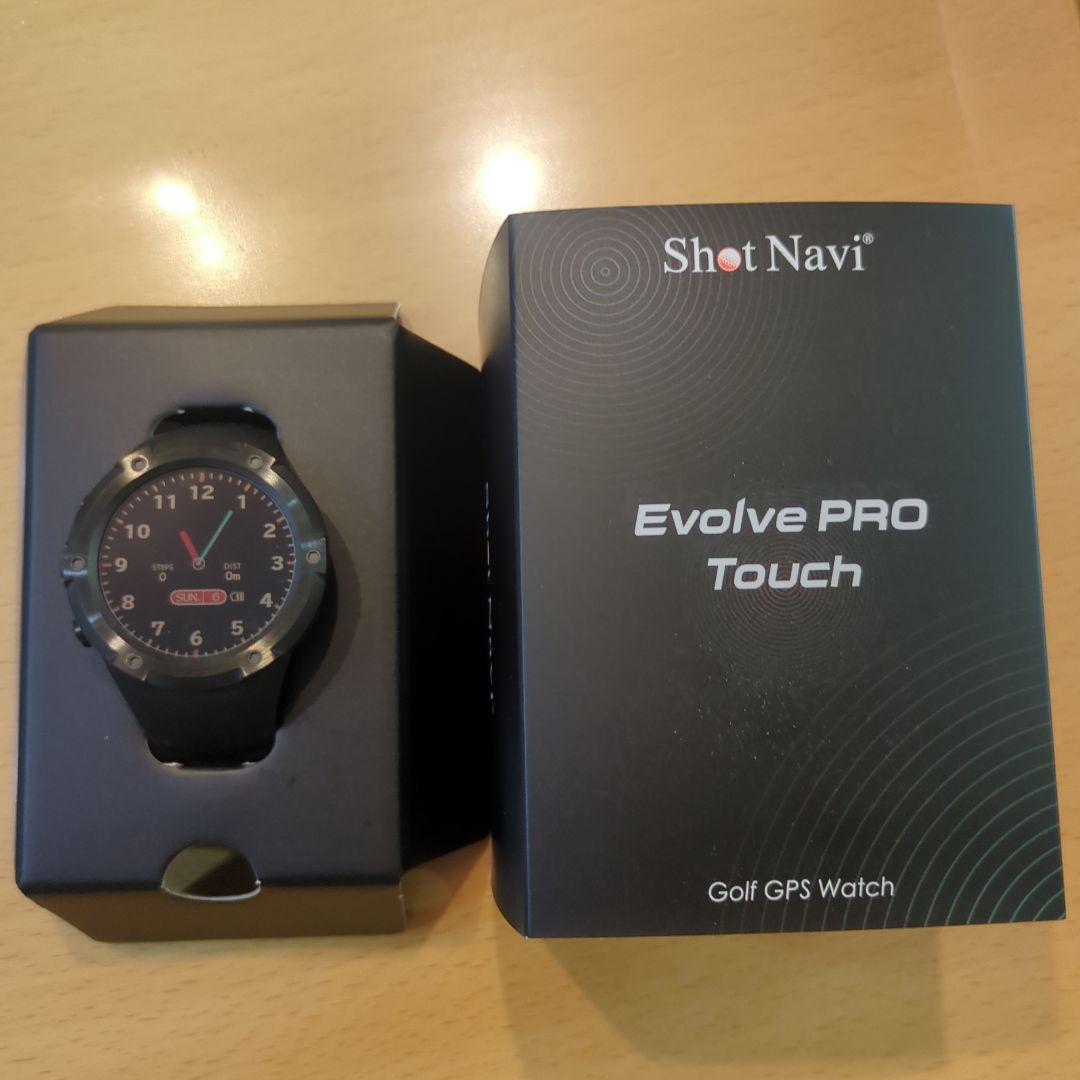 Shot Navi Evolve PRO Touch ゴルフ GPSウォッチ