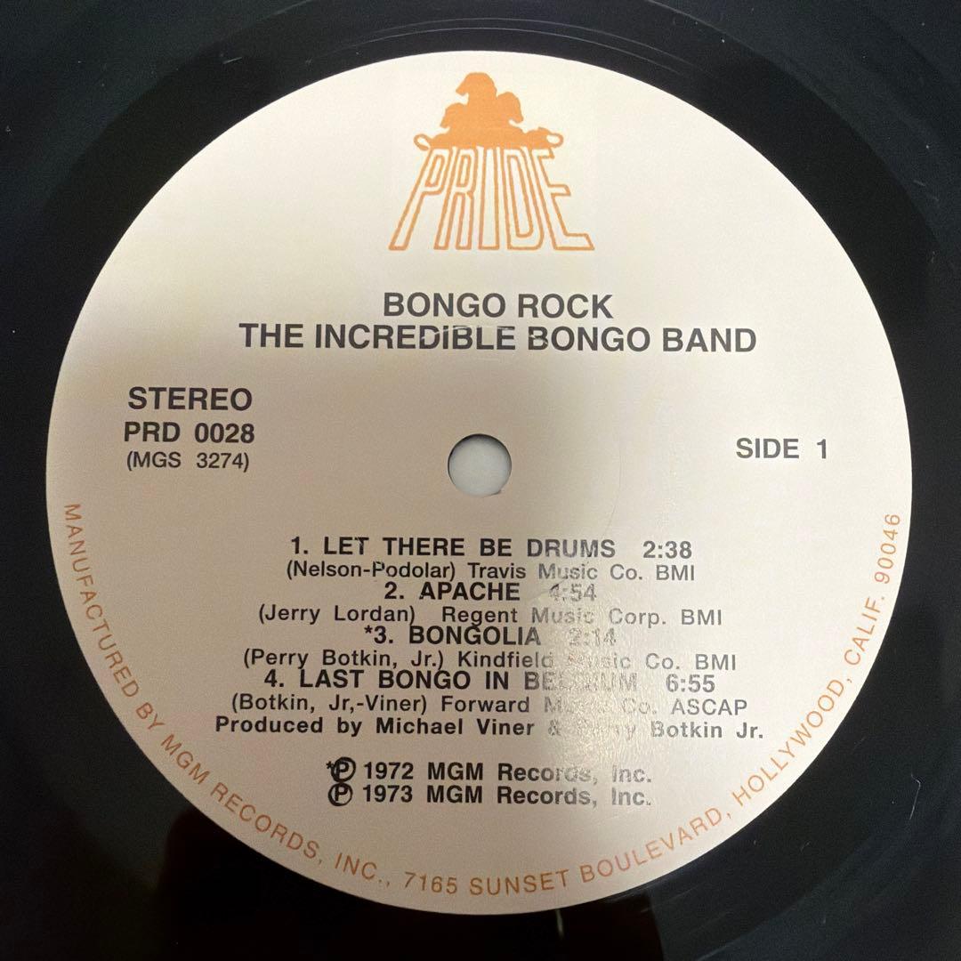 Incredible bingo bandレコード