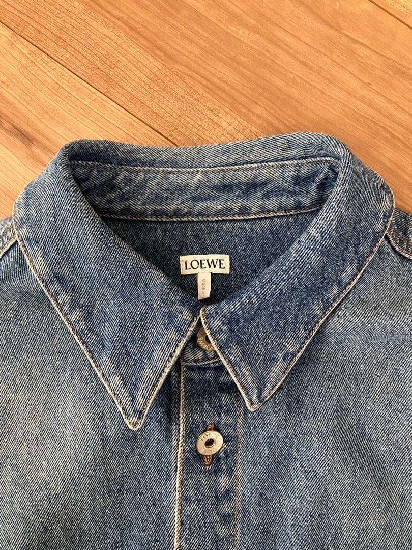 ロエベ　デニムジャケット　デニムシャ　LOEWE