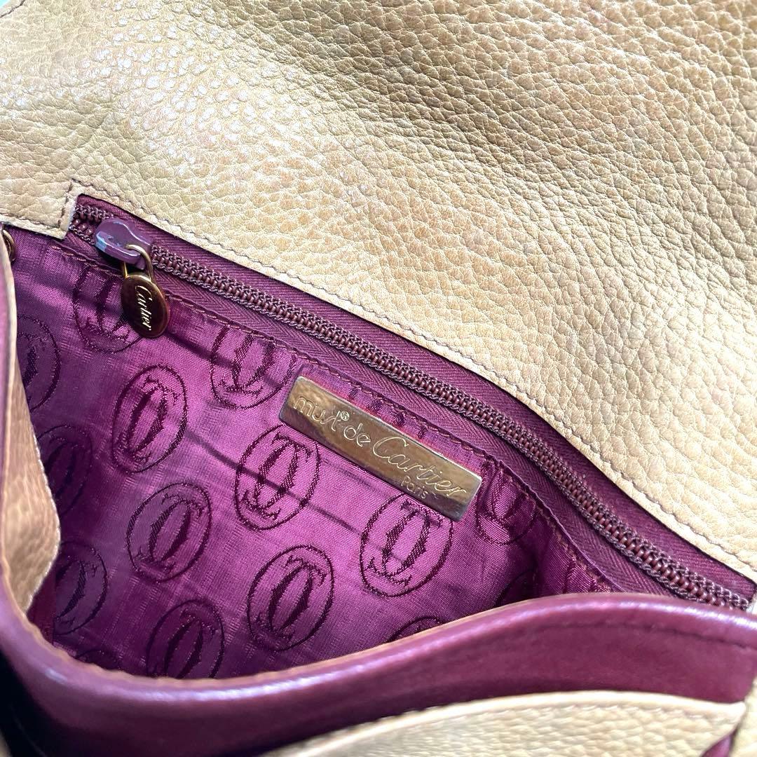 CARTIER カルティエ マストライン トリニティ ショルダーバッグ