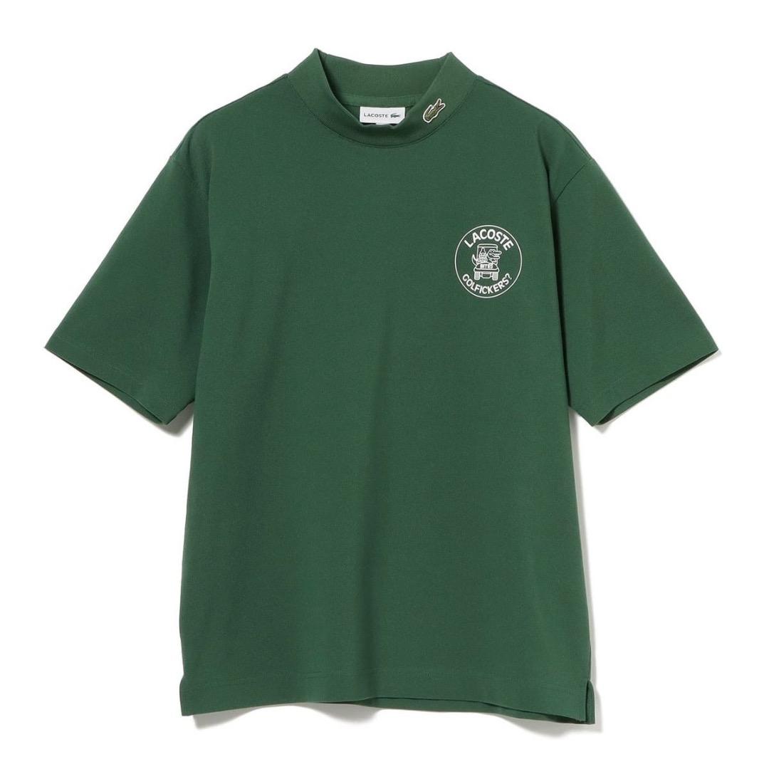 LACOSTE × Golfickers / モックネック -グリーン・XL-