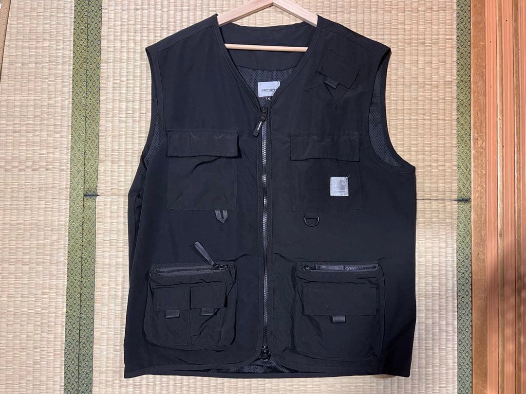 Carhartt フィッシングベスト ブラック (さしみさま専用)
