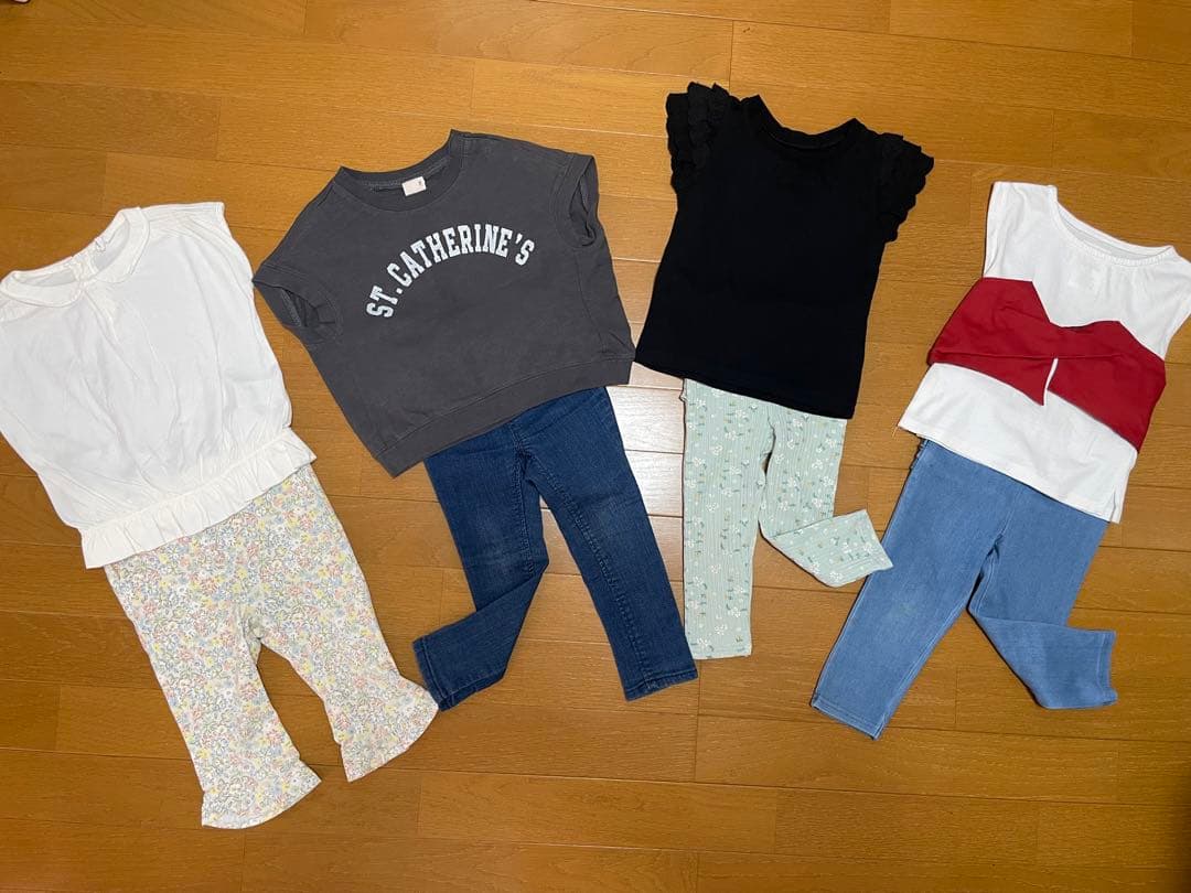 【90cm】まとめ売り 17点 女の子 プティマイン ZARA BabyGAP