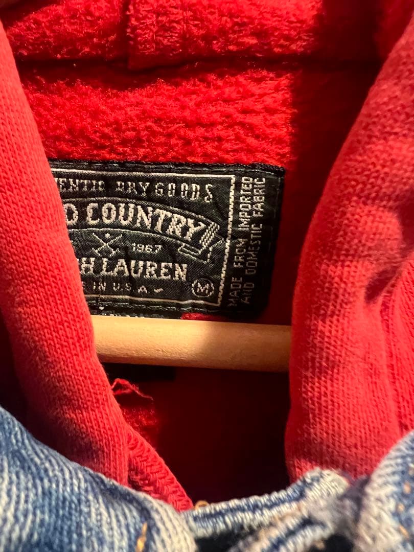 [希少]80〜90年代ラルフローレン POLO COUNTRY デニムジャケット