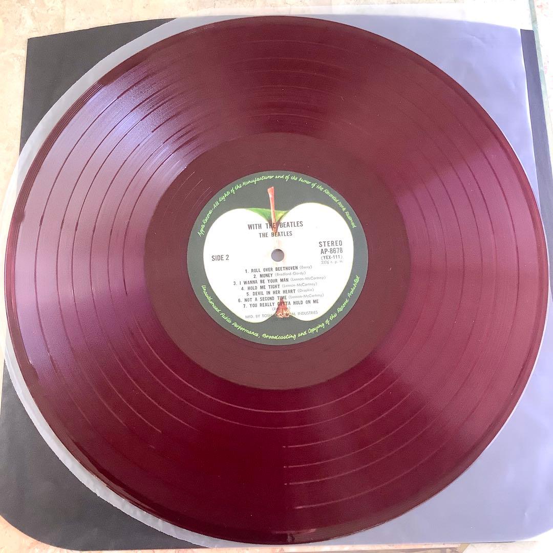 極美品! 赤盤! ビートルズ 1969年 補充票付 これがビートルズ VOL2