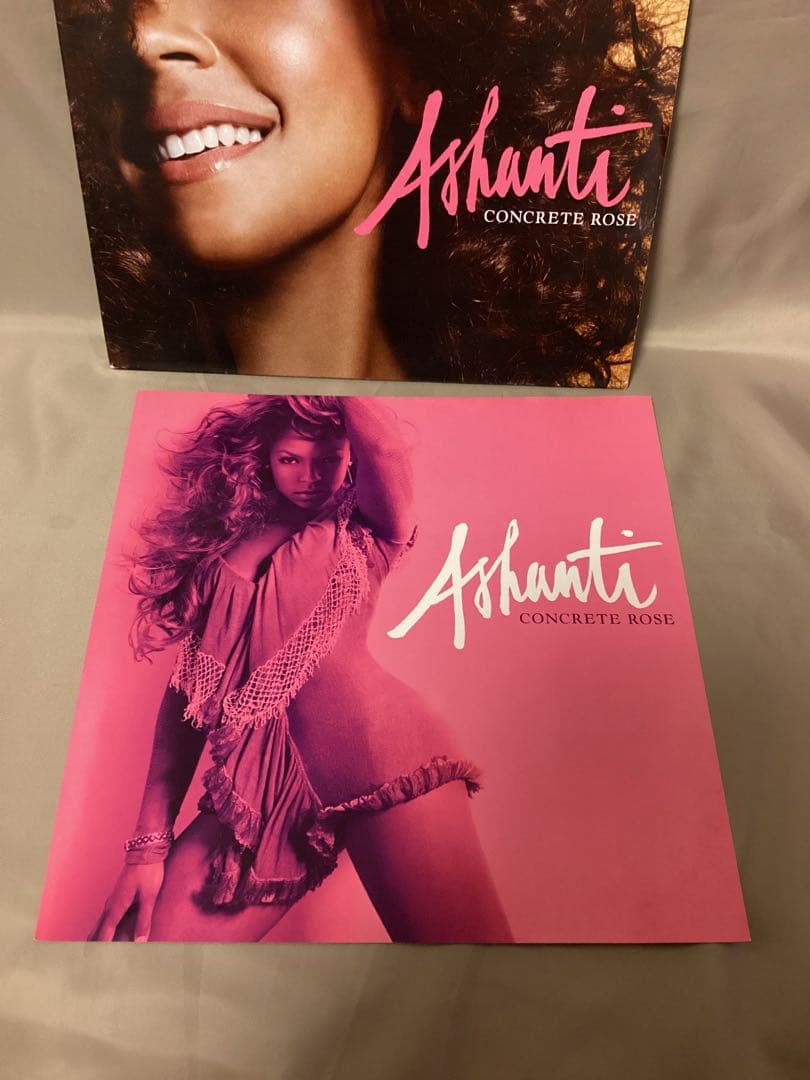 (USED)ASHANTI ‎ CONCRETE ROSE 2枚組レコードLP