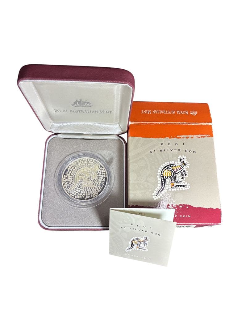  AUSTRALIAN MINT 2001年 カンガルーシルバー