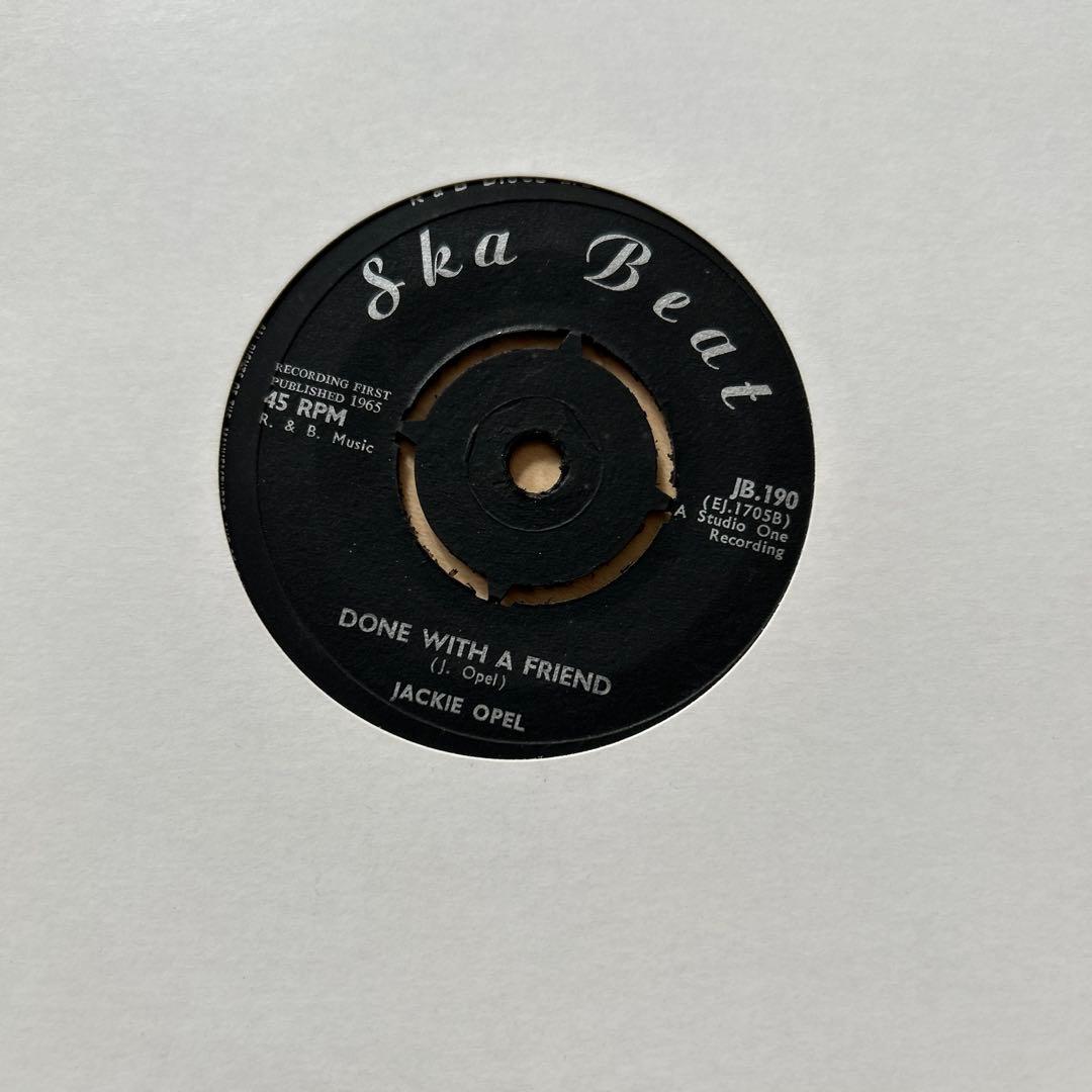 レゲエ レコードJackie Opel More Wood