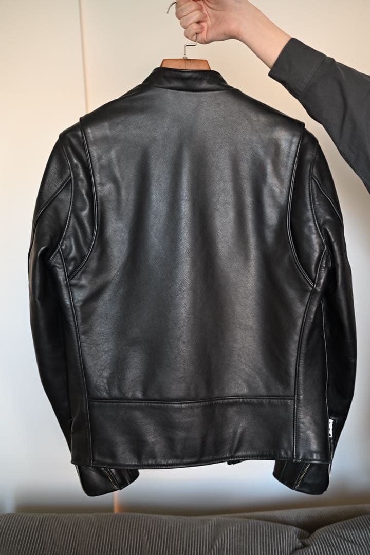 Schott 141xjs サイズ36 BLACK MADE in USA