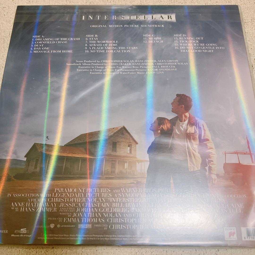 Interstellar 完全生産限定盤レコード　Hans Zimmer