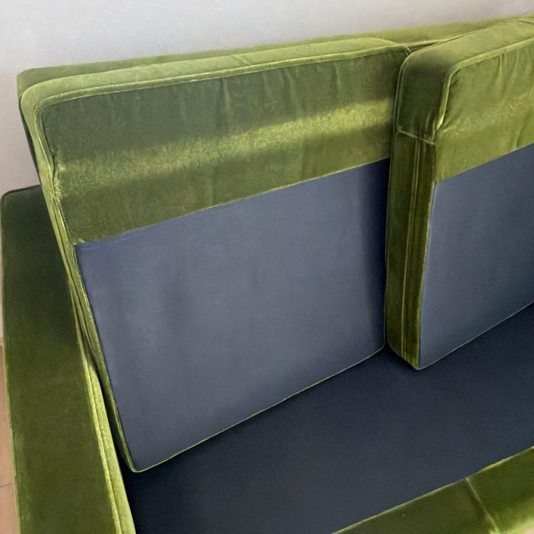 【美品】カリモク60　ロビーチェア　3シーター