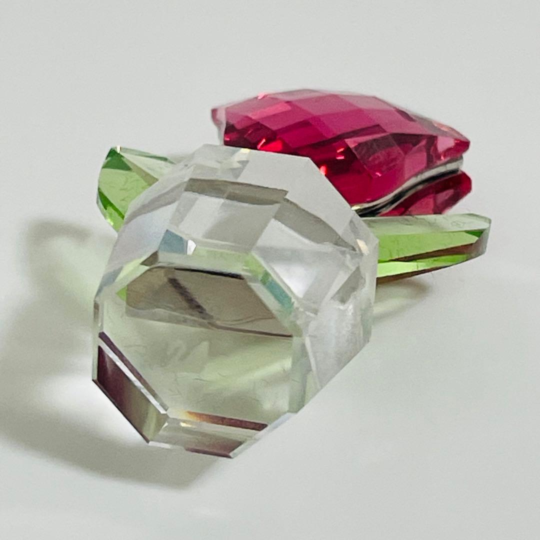 廃盤 Swarovski チューリップ レッド ピンク イエロー 3色セット
