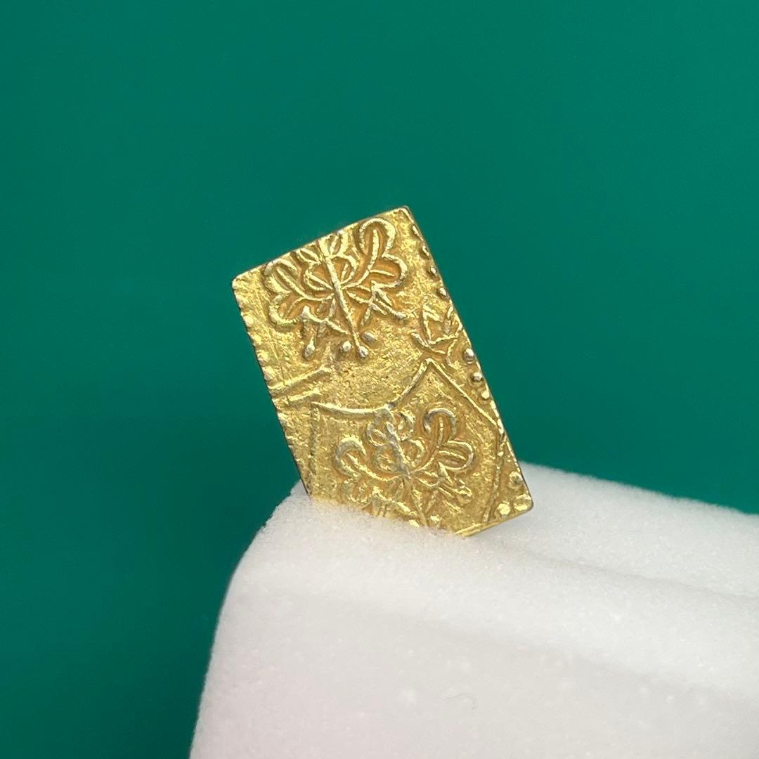 明治二分金 約3.03g No.2163