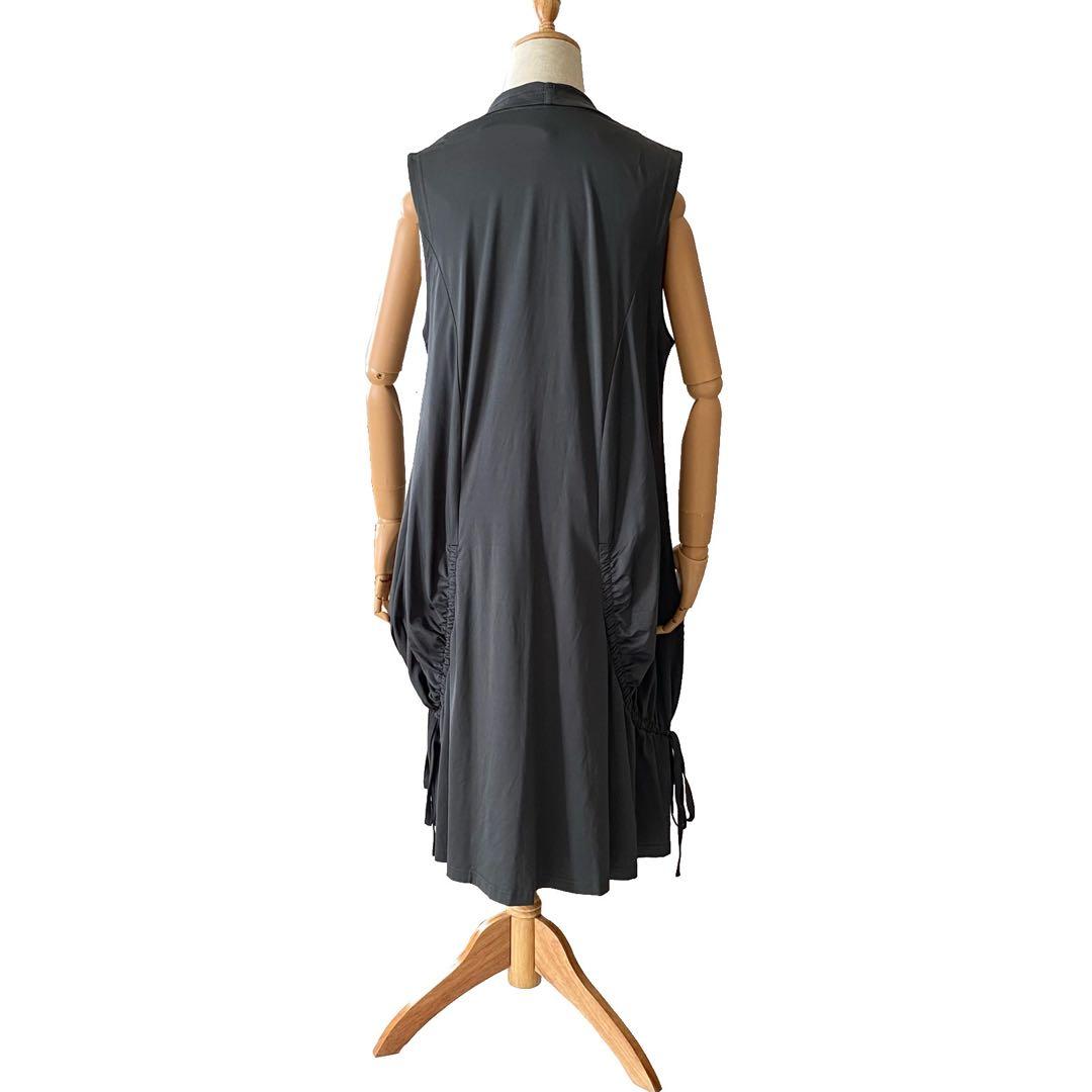 美品 EIKO KONDO エイココンドウ ロング ジレ ベスト F