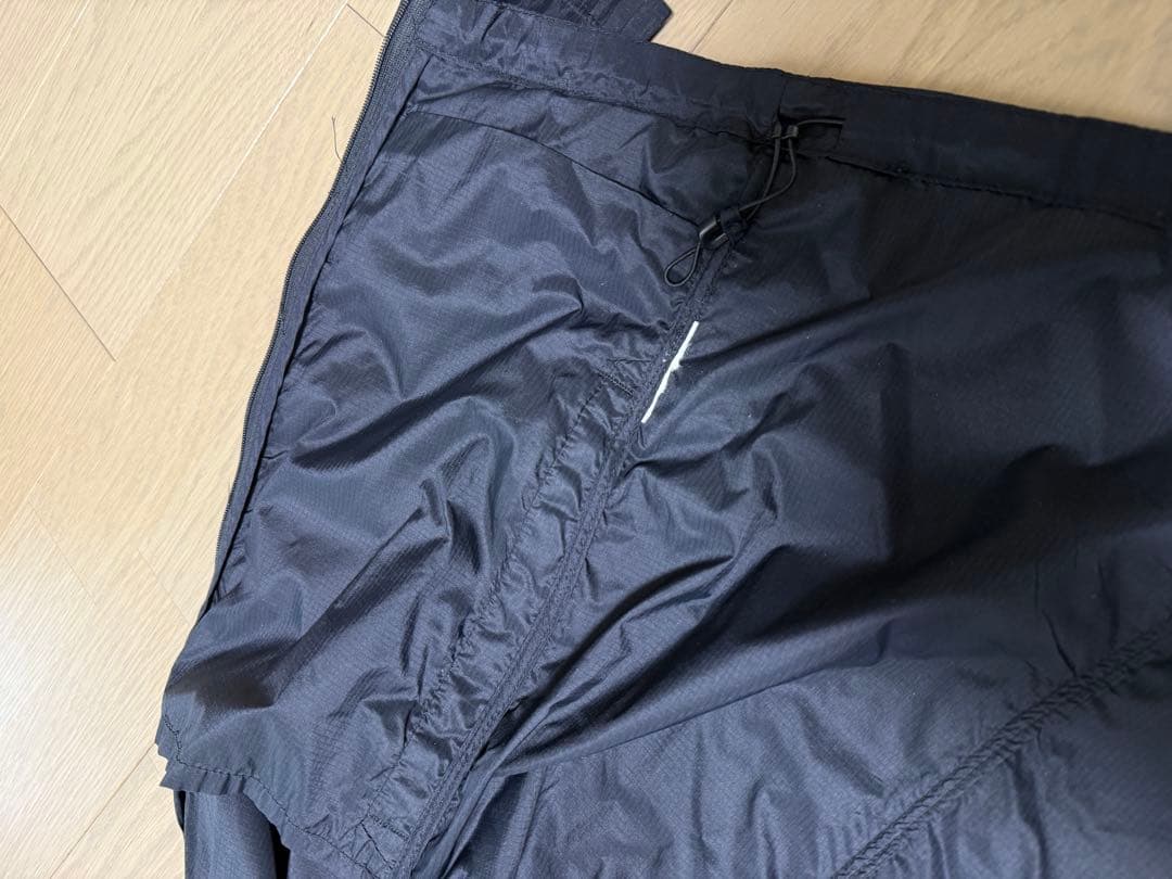 アークテリクス ARC'TERYX フード付きジャケット 夏用 M　黒 撥水軽量