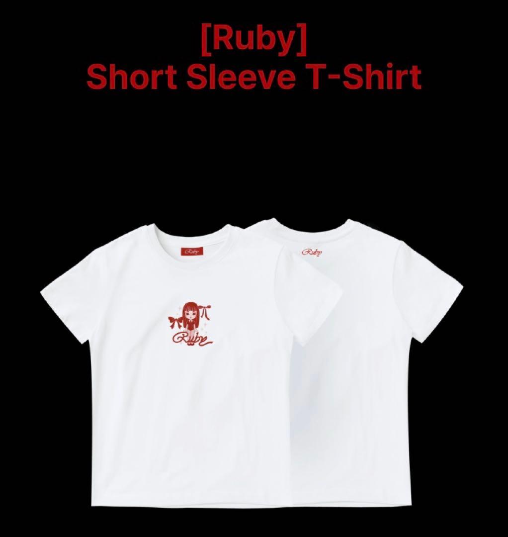 【トレカ無】BLACKPINK ジェニ Ruby ショート スリーブ Tシャツ②