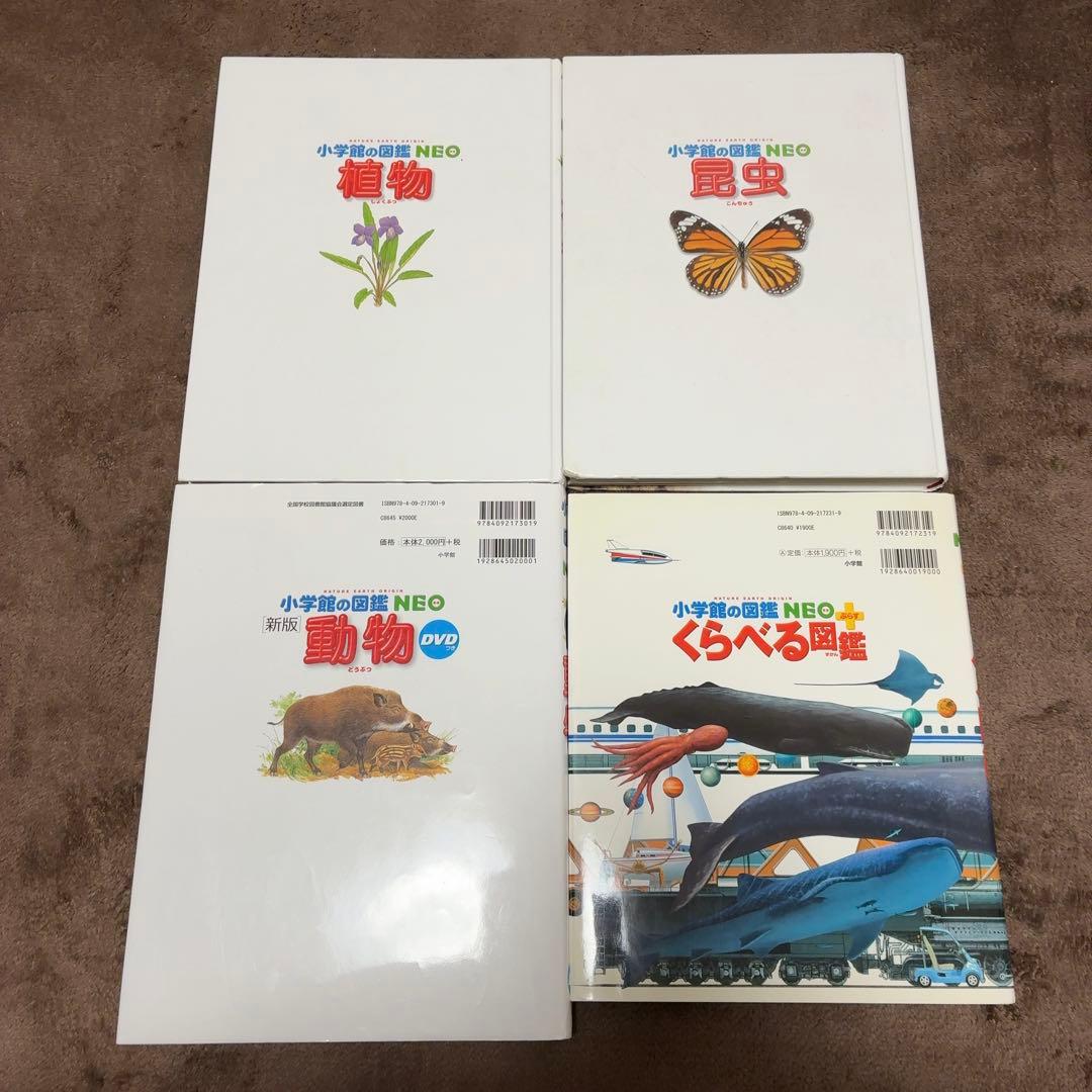 小学館の図鑑neo 11冊セット DVD付き