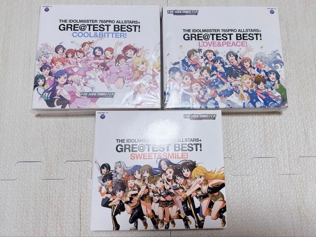アイドルマスター GRE@TEST BEST! 3セット