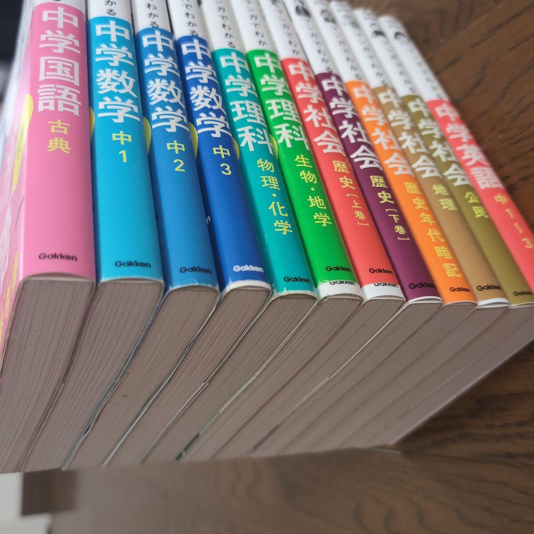 マンガでわかる中学シリーズ12冊セット