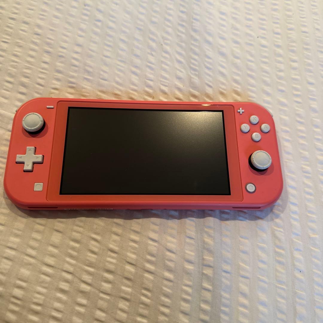 ニンテンドーSwitch ライト　ピンク　SDカード64GB付き