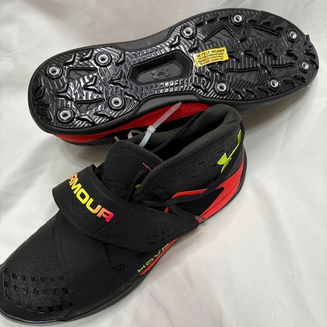 UNDER ARMOUR スパイク　シューズ　ブラック　29cm メンズ