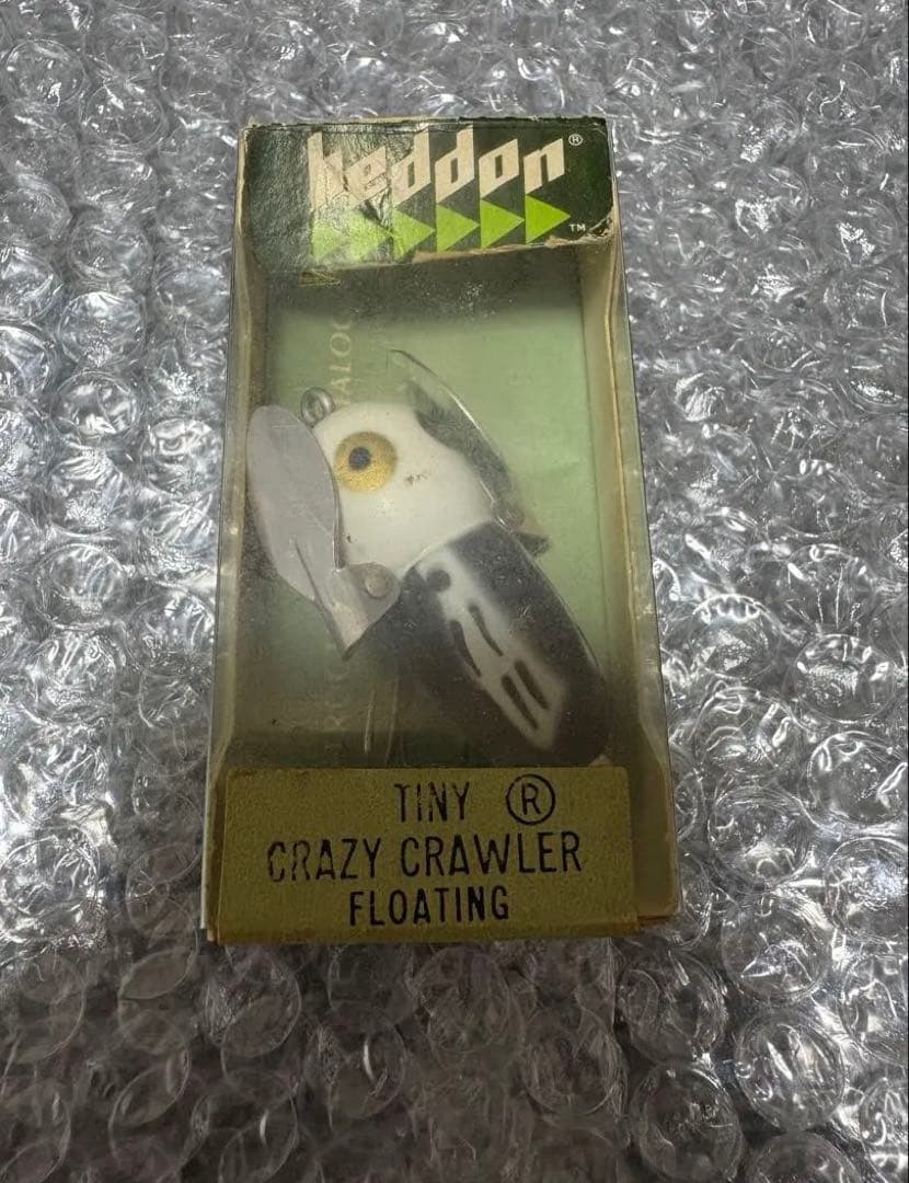 オールドヘドン　タイニークレイジークローラー　箱付き HEDDON ルアー