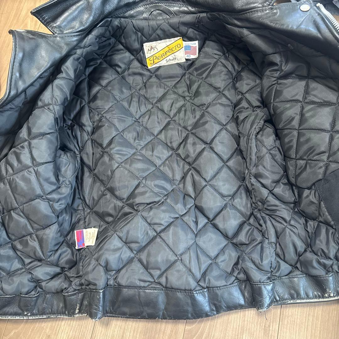 Schott Perfecto ダブルライダースジャケット ワンスター　40