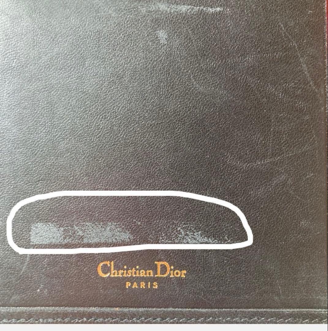 希少★Christian Dior カナージュ CDロゴ ファイルカバー