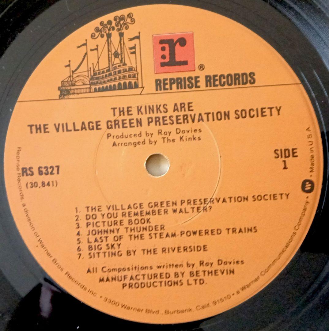 The Kinks/Village Green~/米1970年代中期プレス