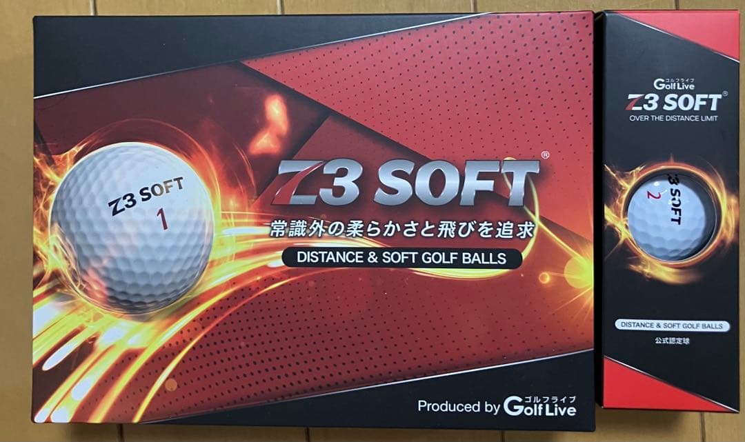 【新品】Z3 SOFTゴルフボール 5スリーブ　オマケ付き