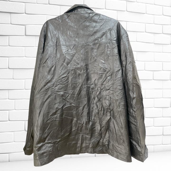 【海外直輸入アメリカ古着】レザージャケット＿メンズ＿サイズ：2XL