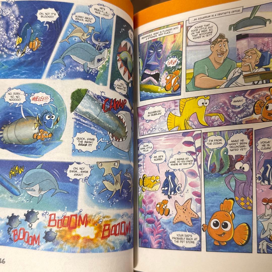 【超特大800ページ】ディズニー ピクサー コミックス トレジャリー 洋書 英語