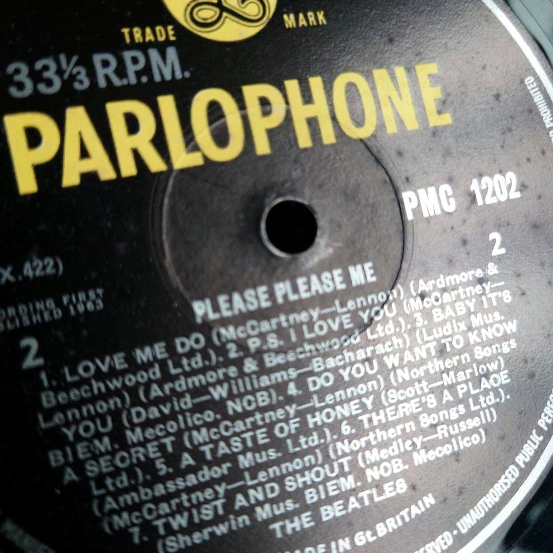 極上盤The Beatles Please Please Me