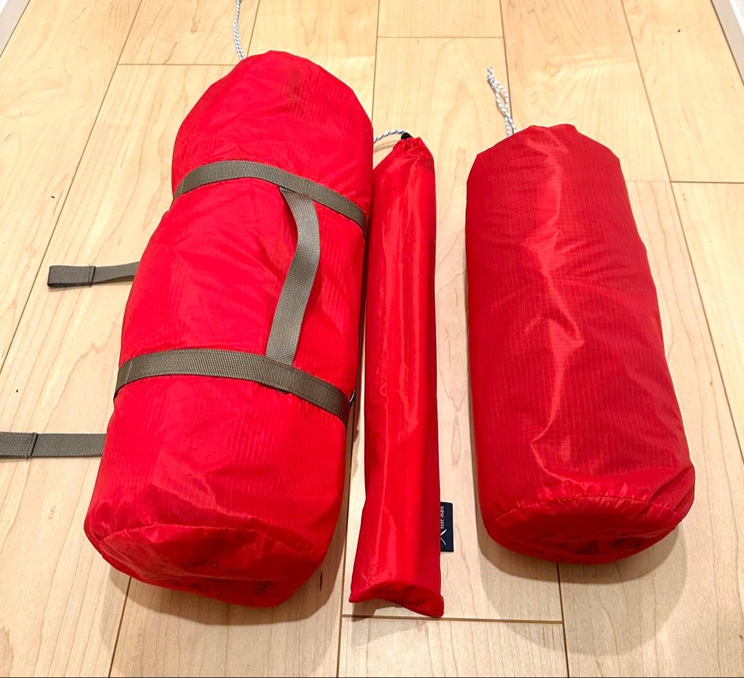 【廃盤希少】テンマクデザイン　パンダテントレッド　ワンポールテント　ソロキャンプ
