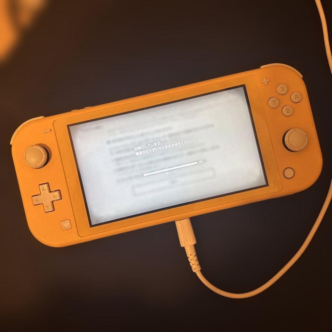 Nintendo Switch Lite イエロー 専用ケース付き