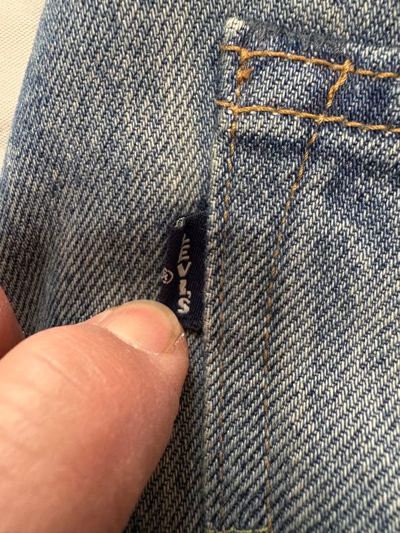 【希少】LEVI'S BLUE TAB 505 レギュラーフィット W32