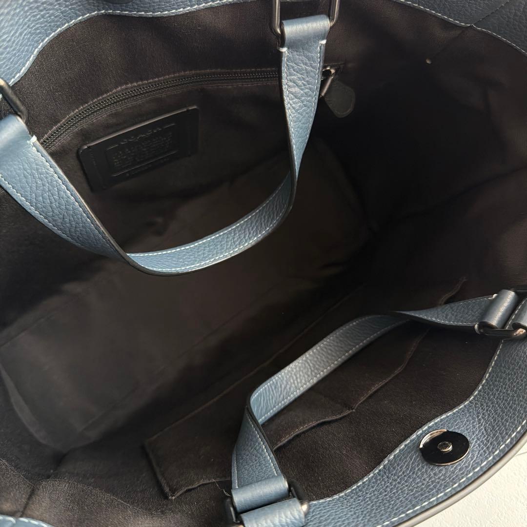 極美品 COACH ハドソン 2way トートバッグ A4 PC 収納可能