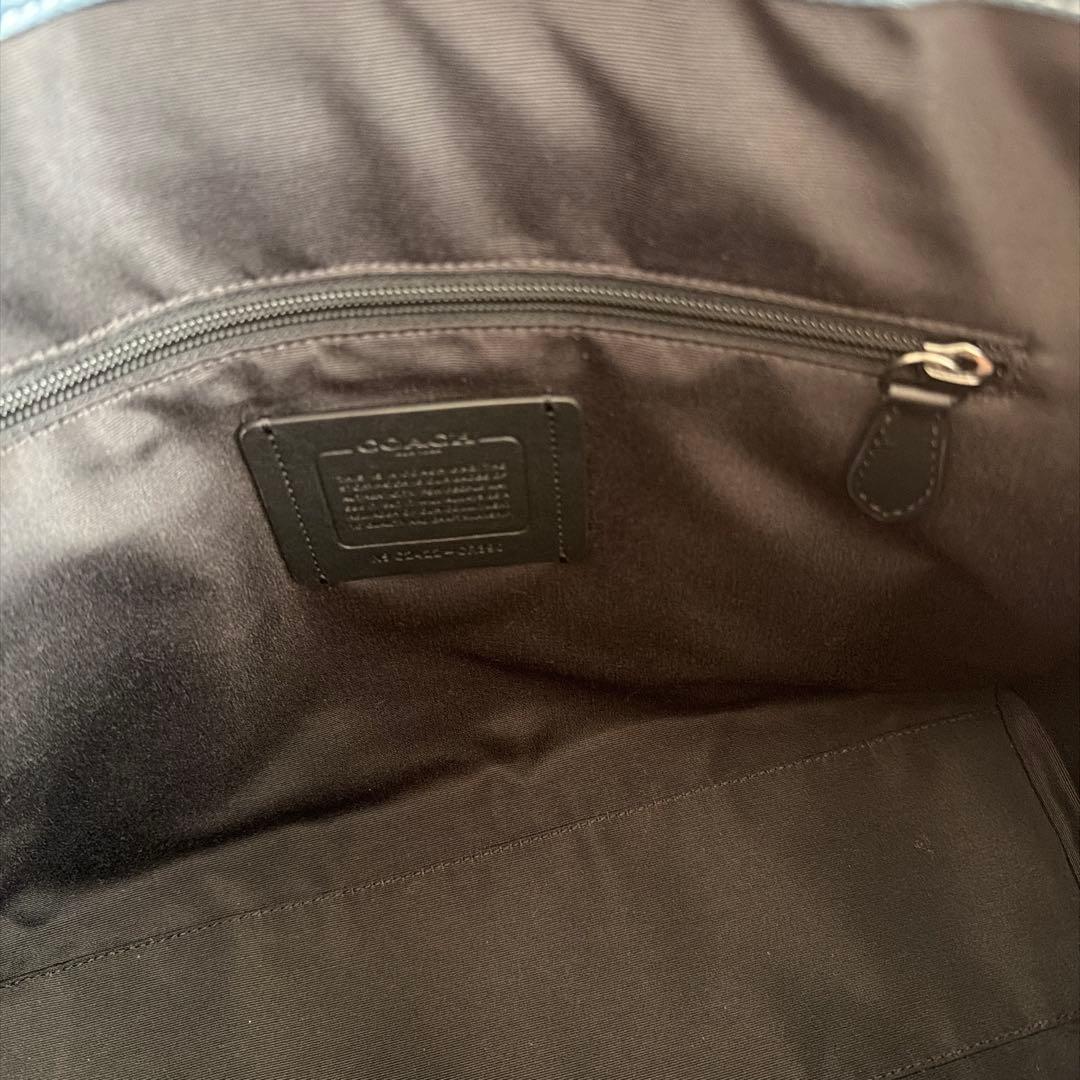極美品 COACH ハドソン 2way トートバッグ A4 PC 収納可能