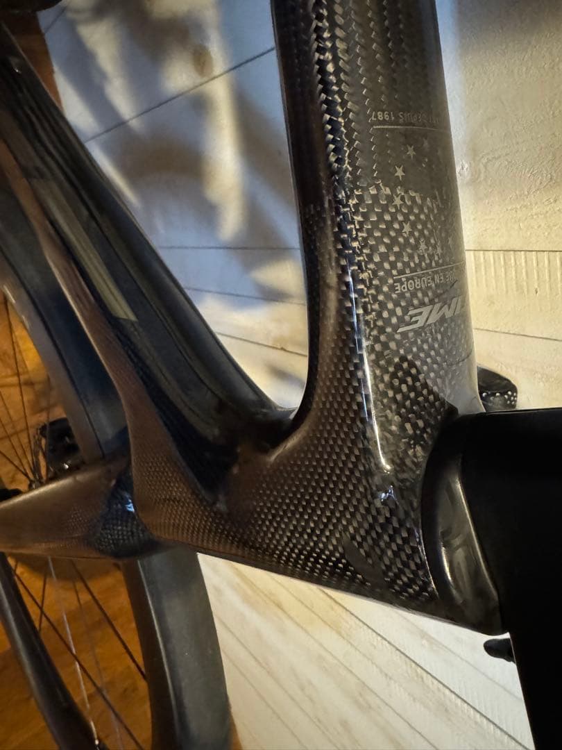 TIME ALPE D’HUEZ Disc M フレーム、シートポスト、ハンドル