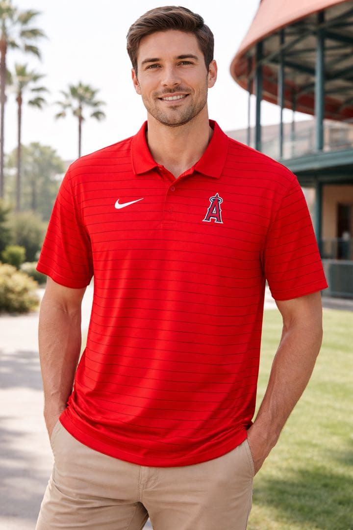 【NIKE】【新品タグ付き】Los Angeles Angels ポロシャツ