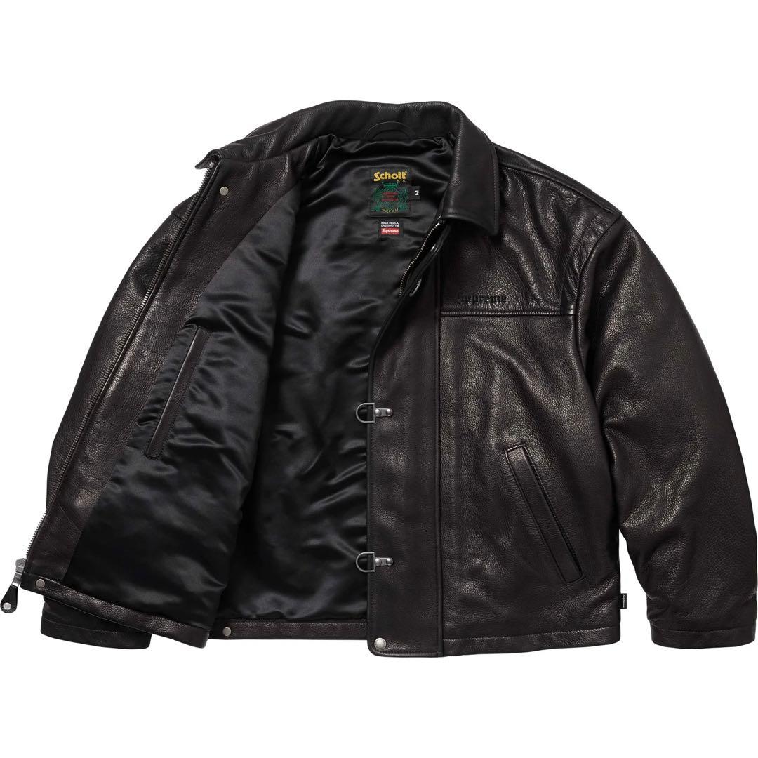 ジャケット・アウター 25SS Supreme Schott Leather Clip Jacket