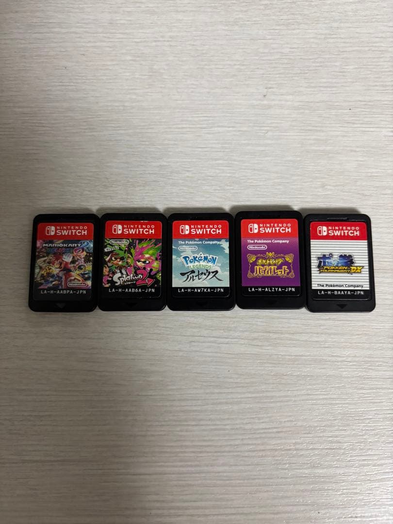 Nintendo Switch ソフト5本付き