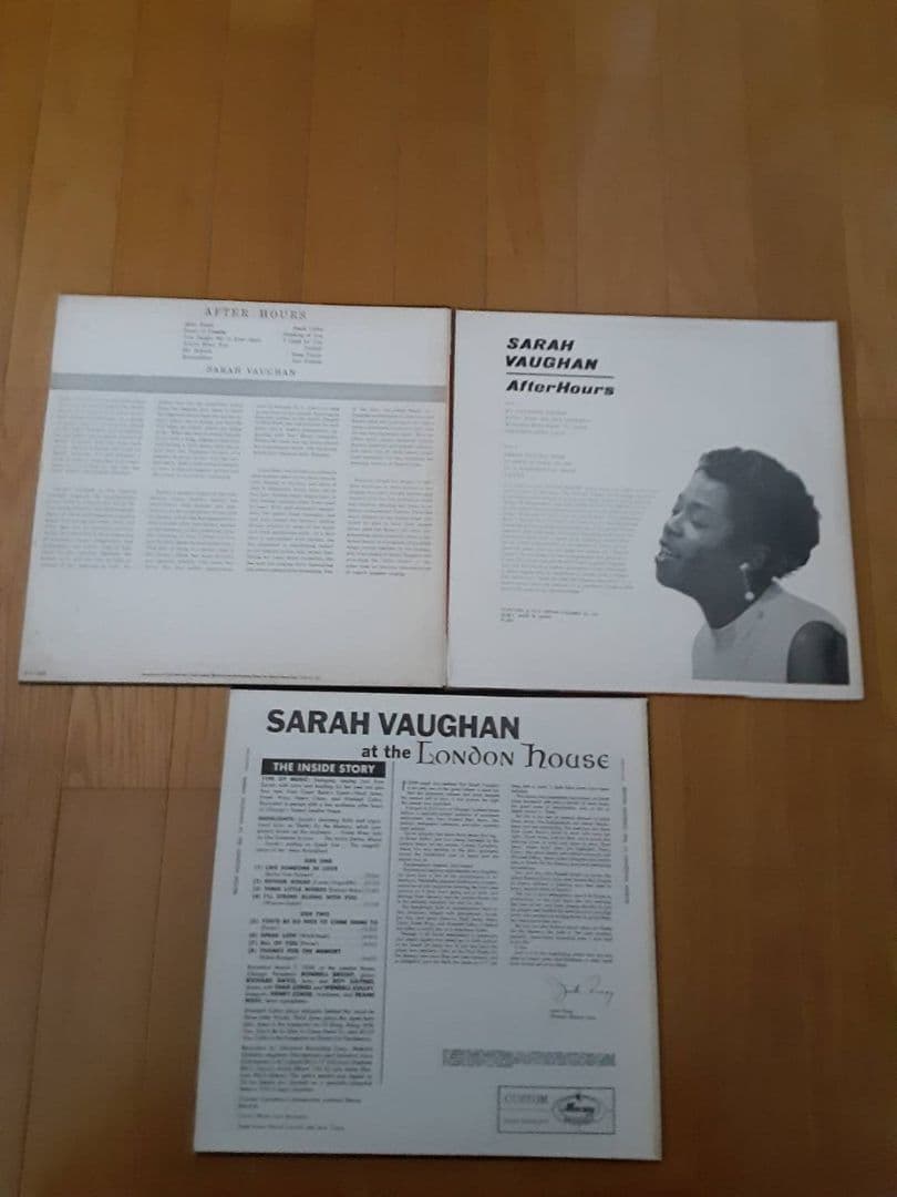 サラ・ヴォーン(レコード)３枚