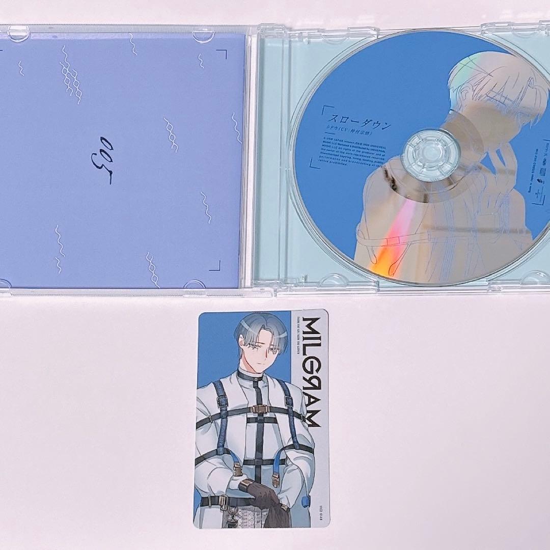 MILGRAM スローダウン シドウ CD
