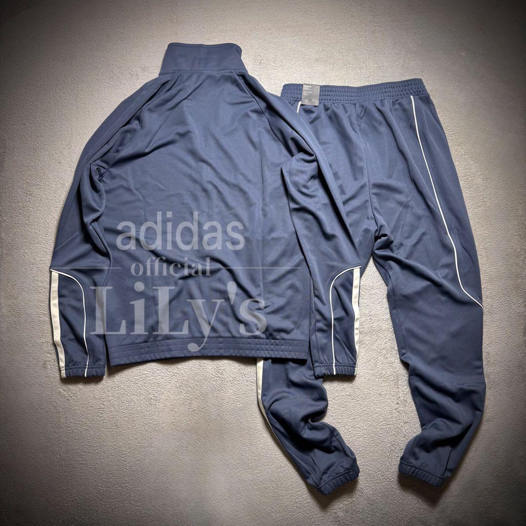 【2XLサイズ】adidas上下セットアップ　トラックスーツ　青　ブルー　新品