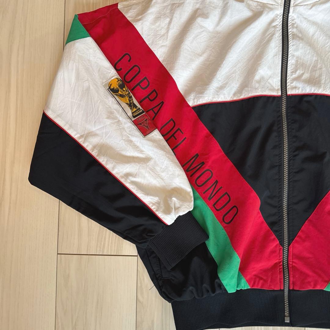 値下げ中【激レア】90年代デッドストックadidas ジャケット1990伊W杯