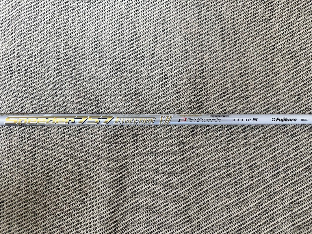 新品同様　フジクラ スピーダー エボリューション 7 ウッドシャフト PING